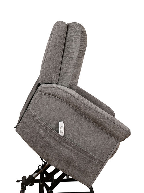 Soft Grey Fabric Lift Chair 6368