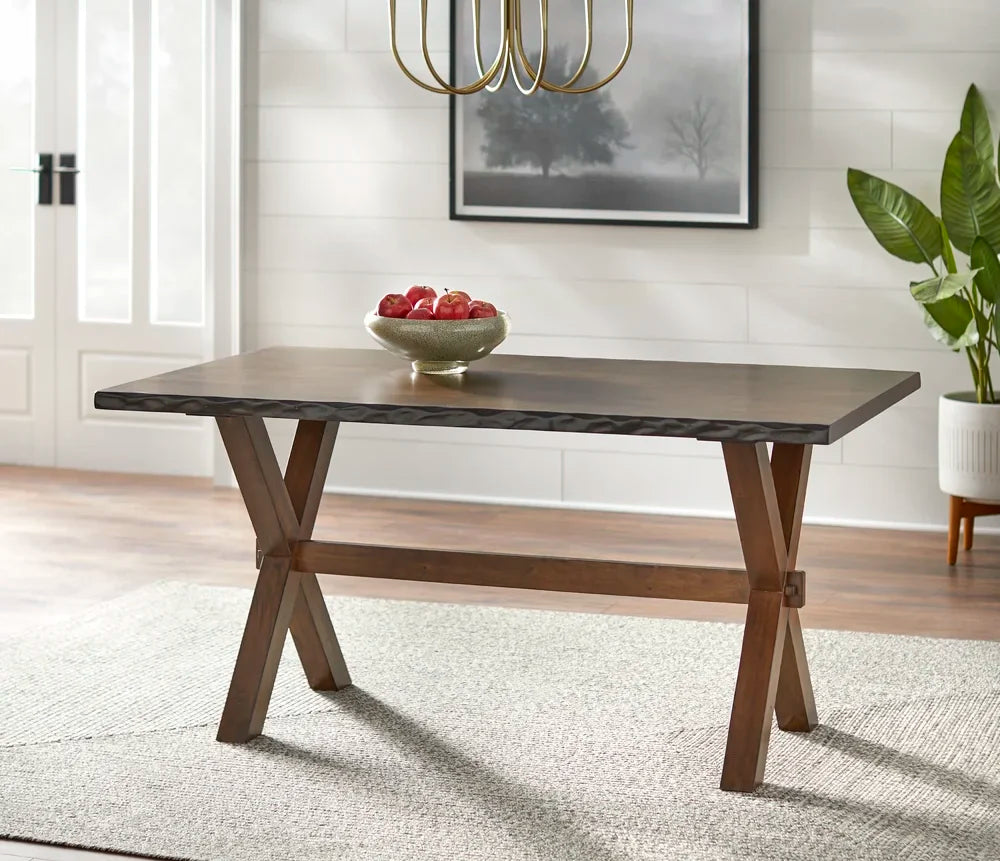 Solid Wood Dark Walnut Dining Table T 3036