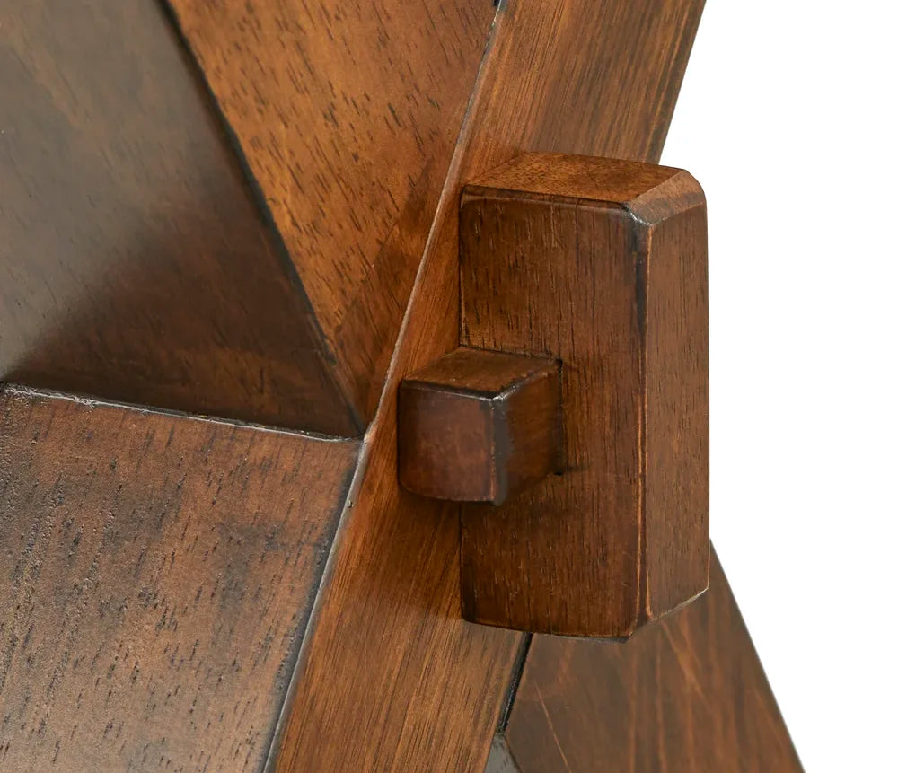 Solid Wood Dark Walnut Dining Table T 3036