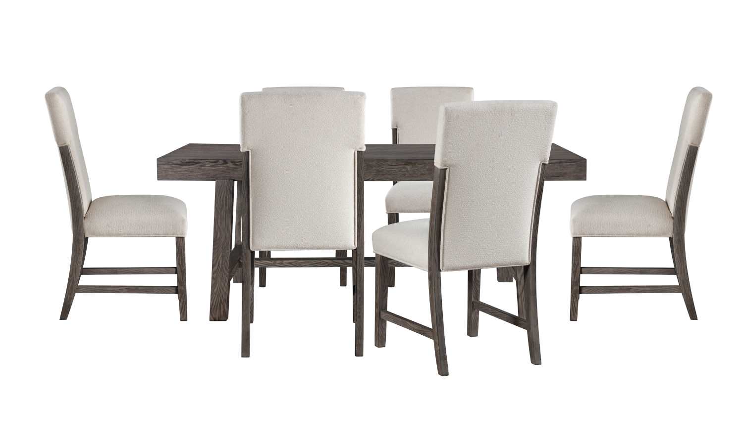 Starkey Wooden Dining Set Grey 5983