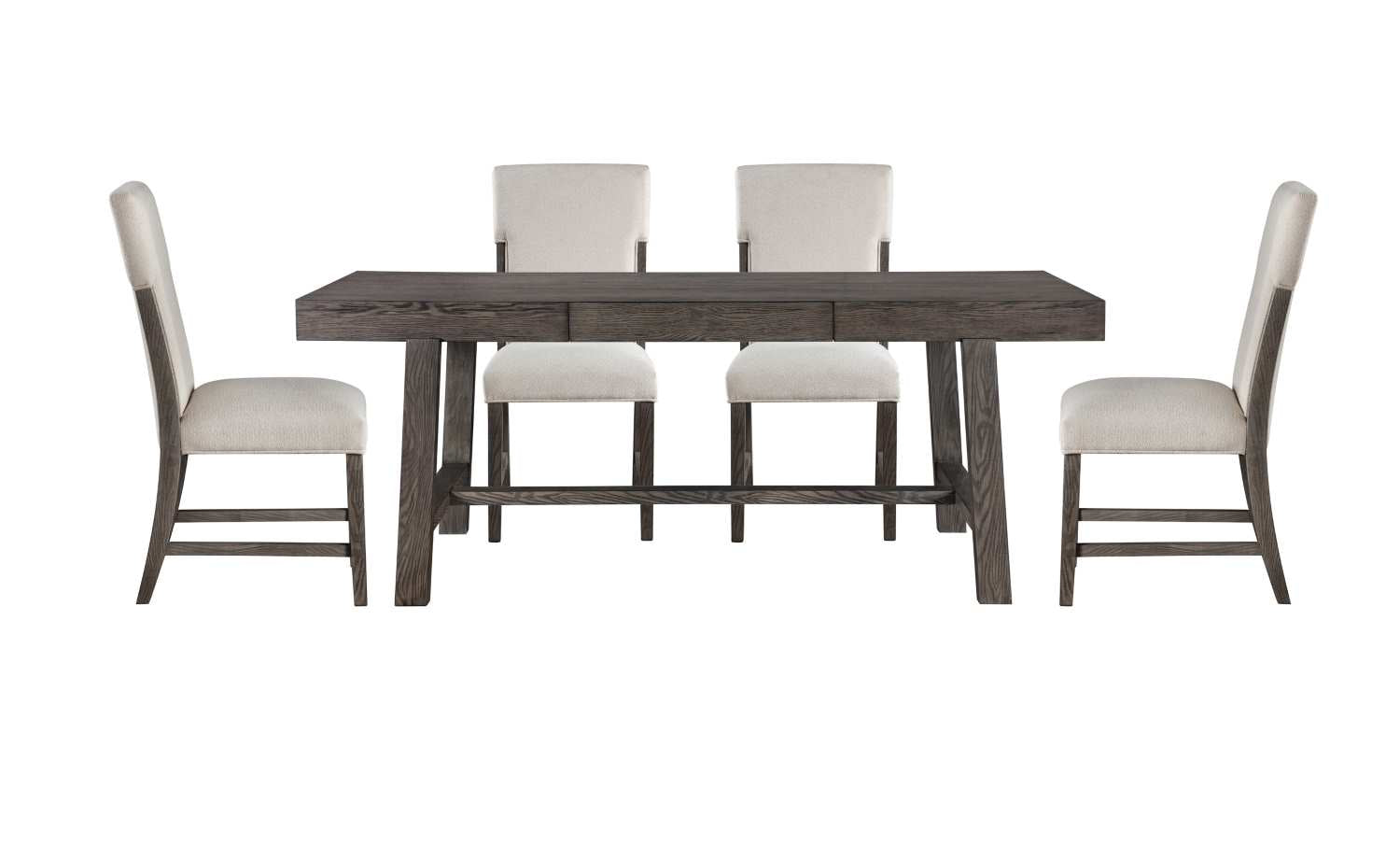 Starkey Wooden Dining Set Grey 5983