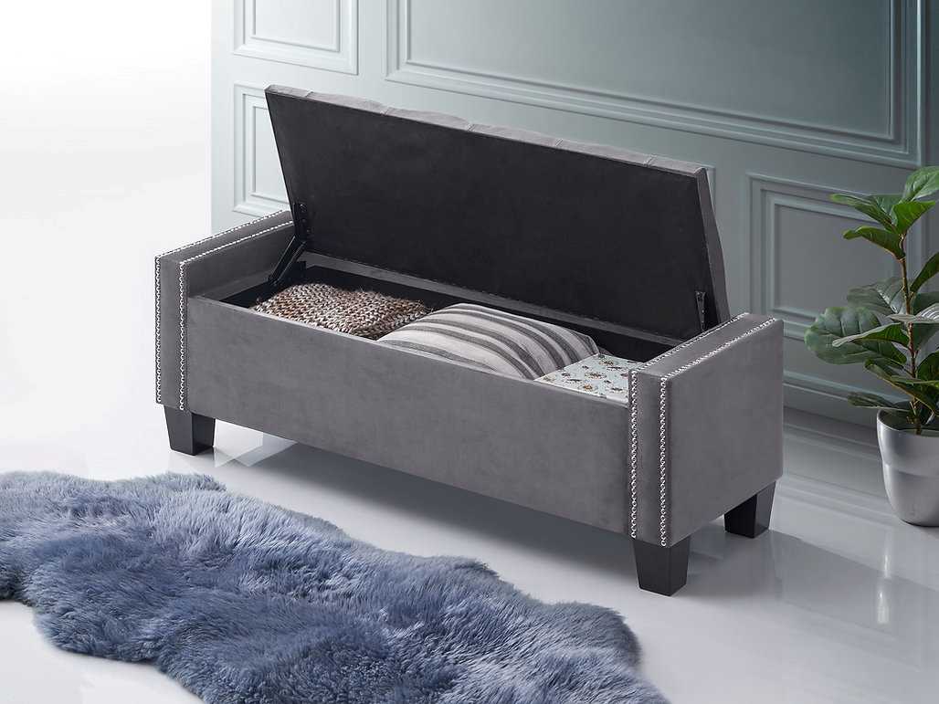 Storage Bench Grey 6200