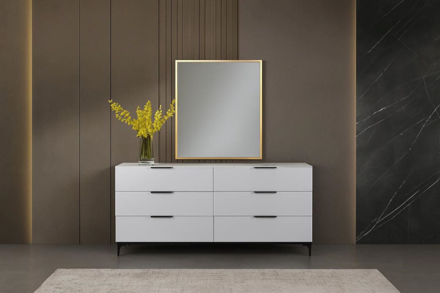 Sydney Grey Lacquer Hydraulic Bedroom Set 2021