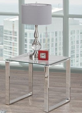 Rectangular Glass Coffee Table Set 5015