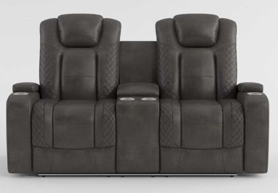 Tabor Power Reclining Collection Brownish Gray 9211
