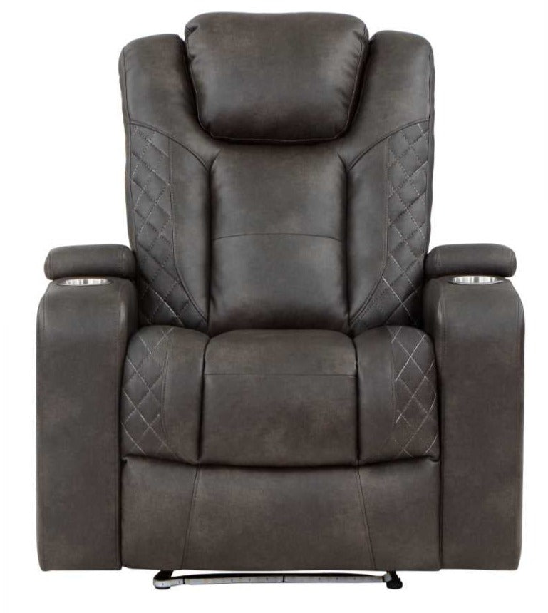 Tabor Power Reclining Collection Brownish Gray 9211