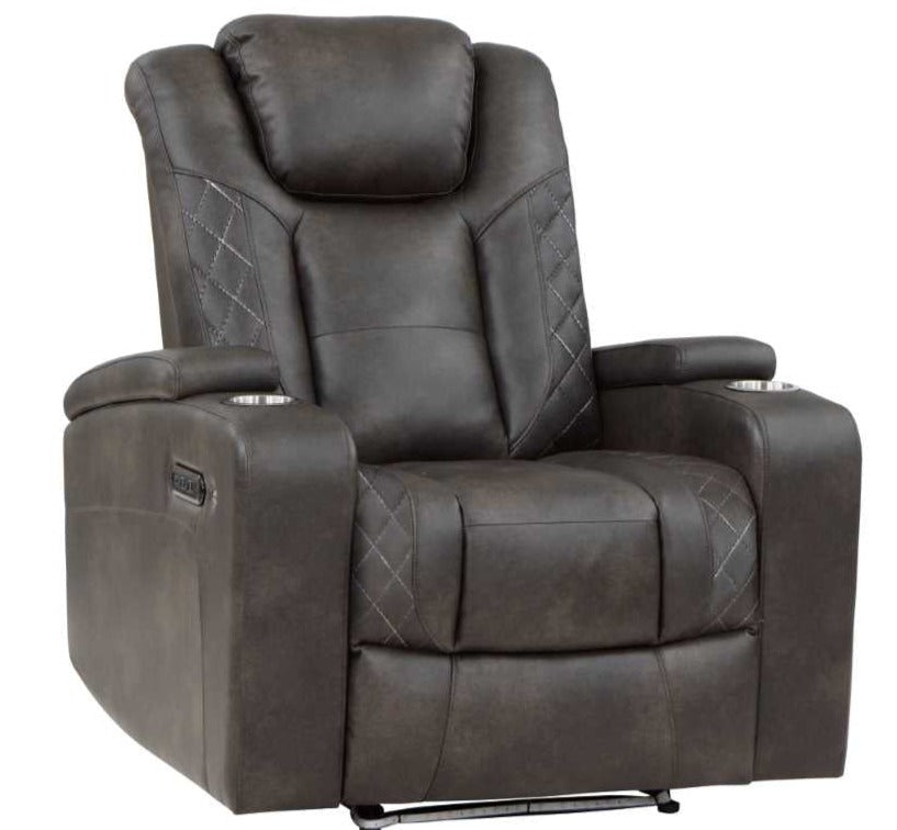 Tabor Power Reclining Collection Brownish Gray 9211