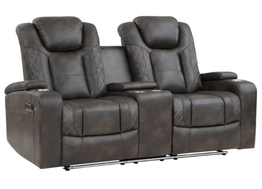 Tabor Power Reclining Collection Brownish Gray 9211