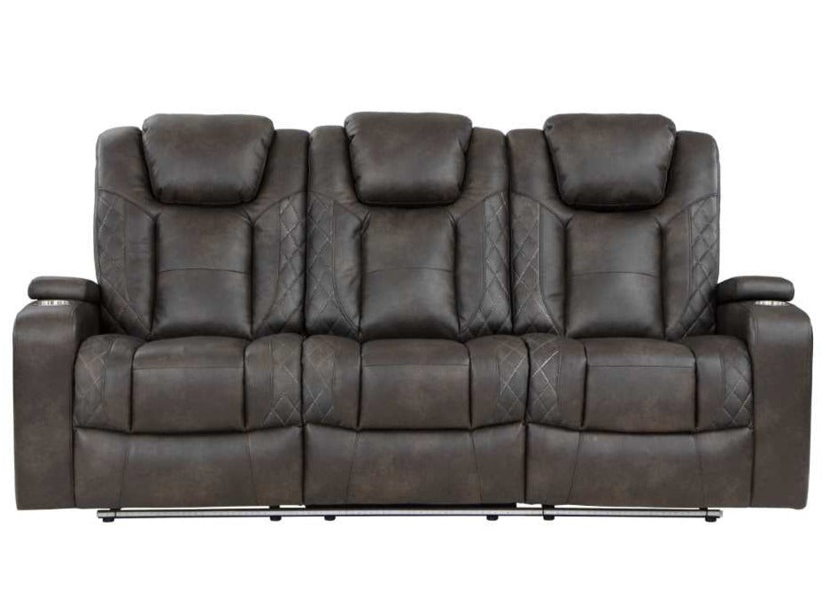 Tabor Power Reclining Collection Brownish Gray 9211