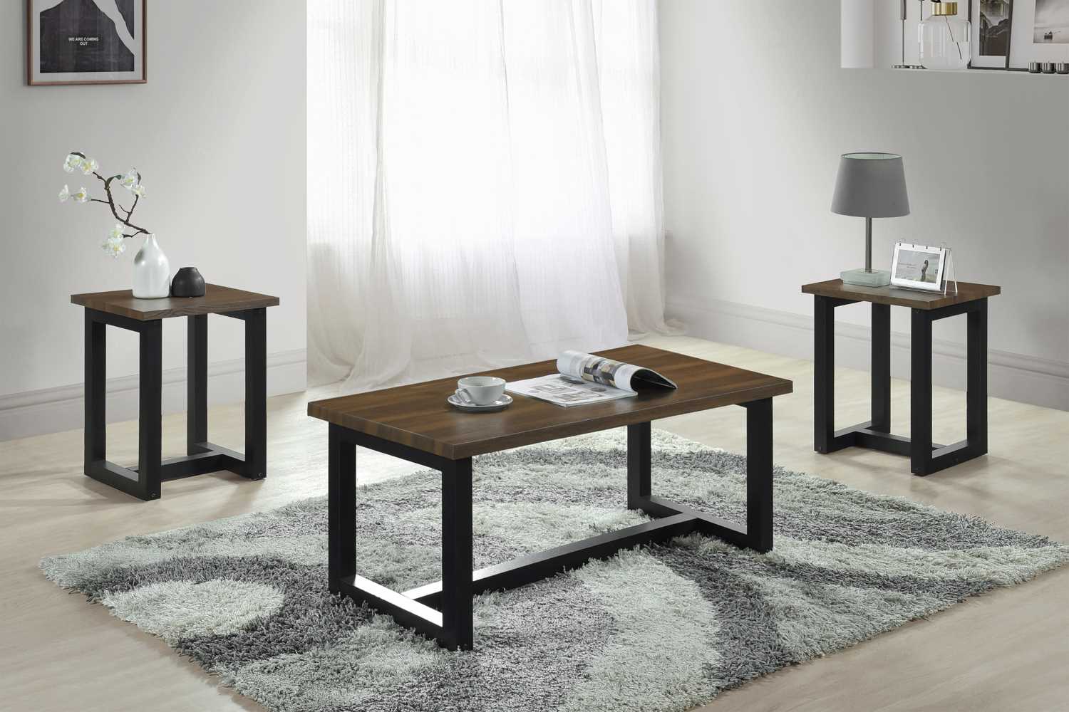 Tegan 3-Piece Coffee Table Set 6881-31