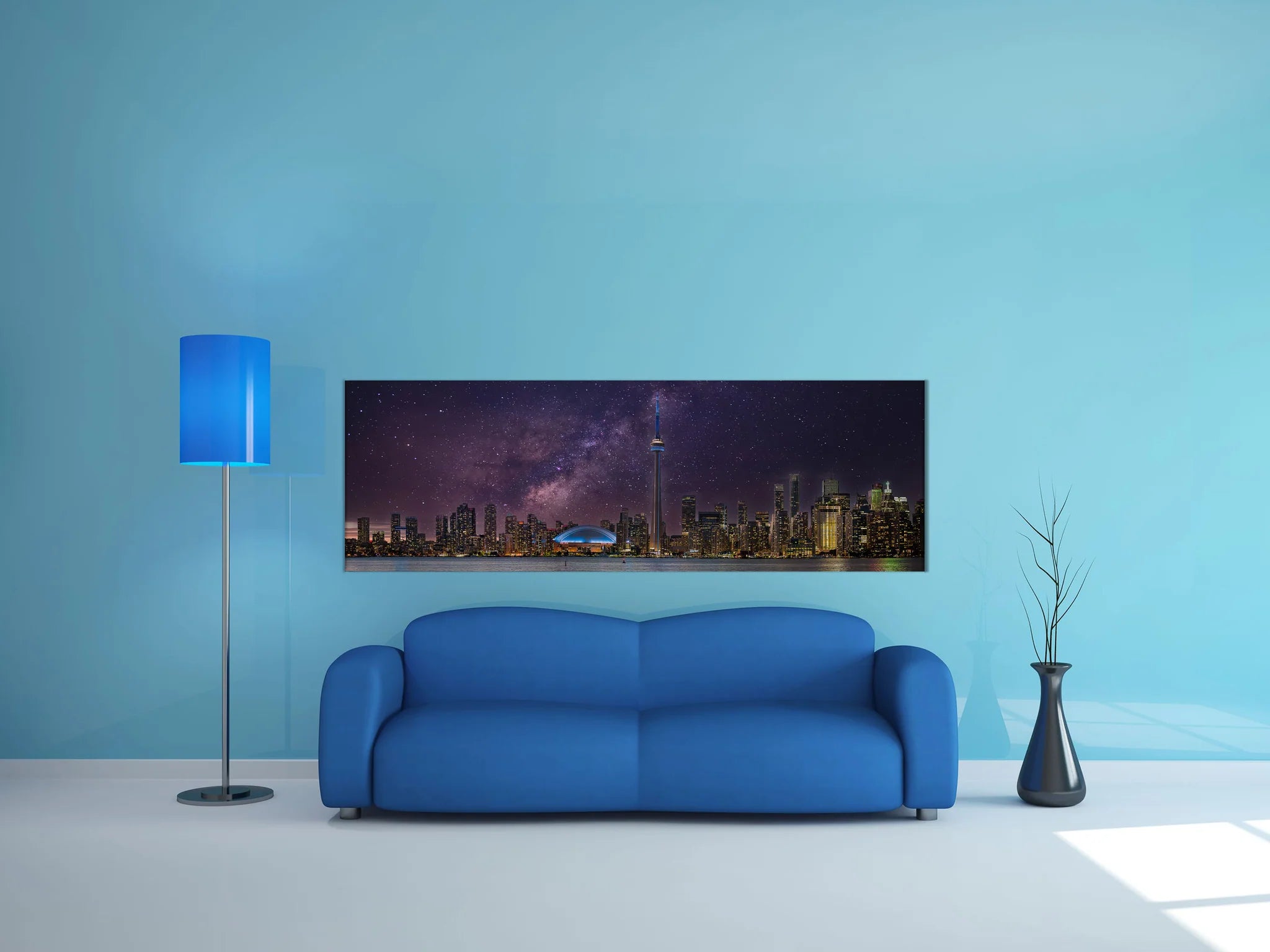 Toronto Skyline Canvas Art 108" x 36"