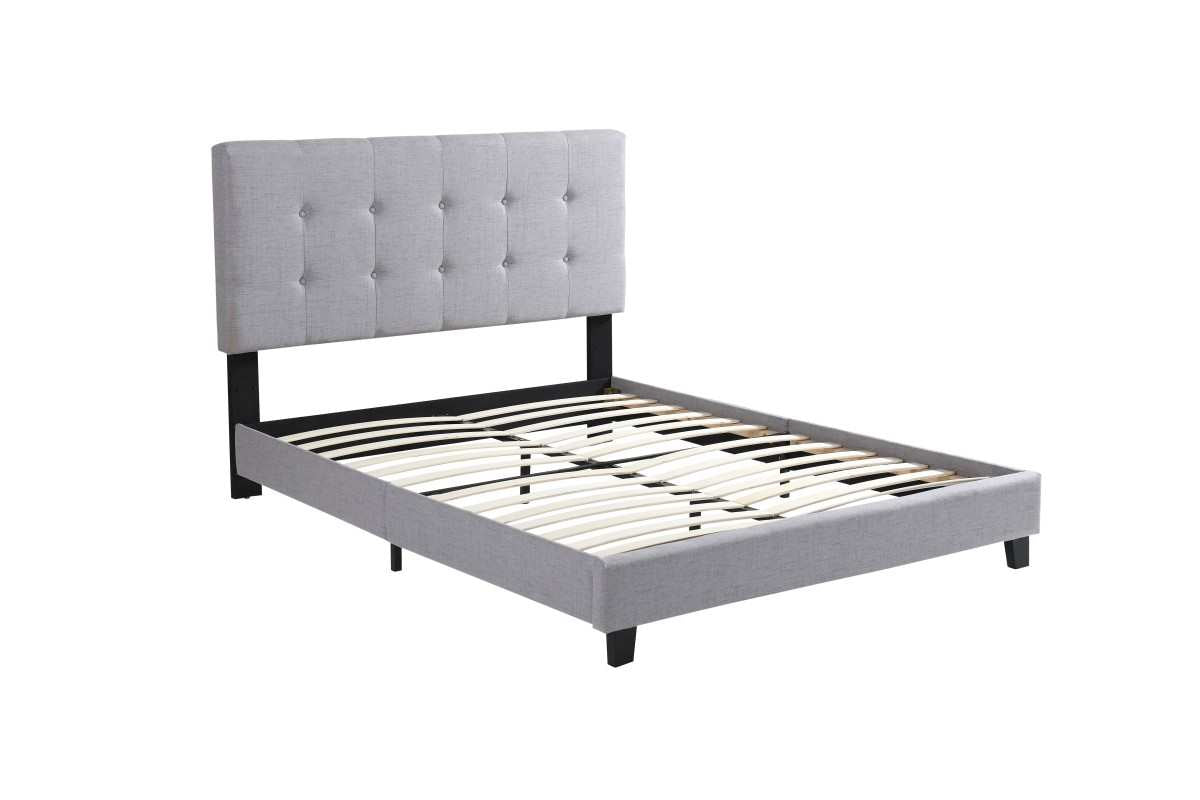 Cabo Platform Bed Silver 2113