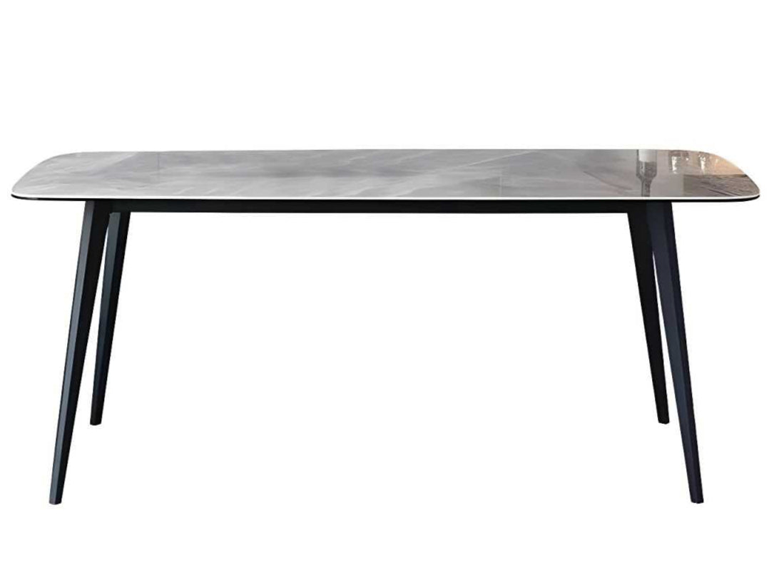 Montero Sintered Stone Grey Dining Table With 6 Chairs