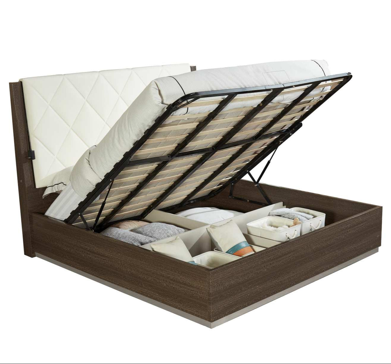 Volvo Lacquer High Gloss Bedroom Set With Hydraulic Bed 2504