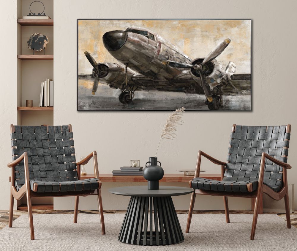 Sky Rider Canvas Art 28" x 55"