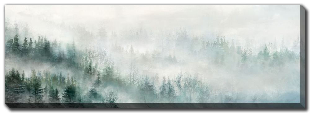 Hazy Pines Canvas Art 20" x 59"