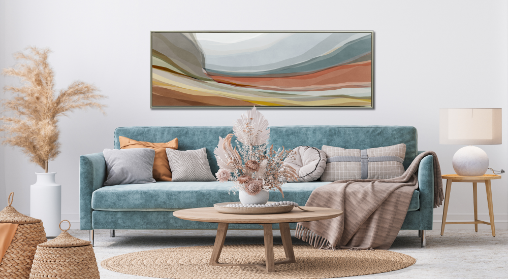Desert Hills Canvas Art 20" x 60"
