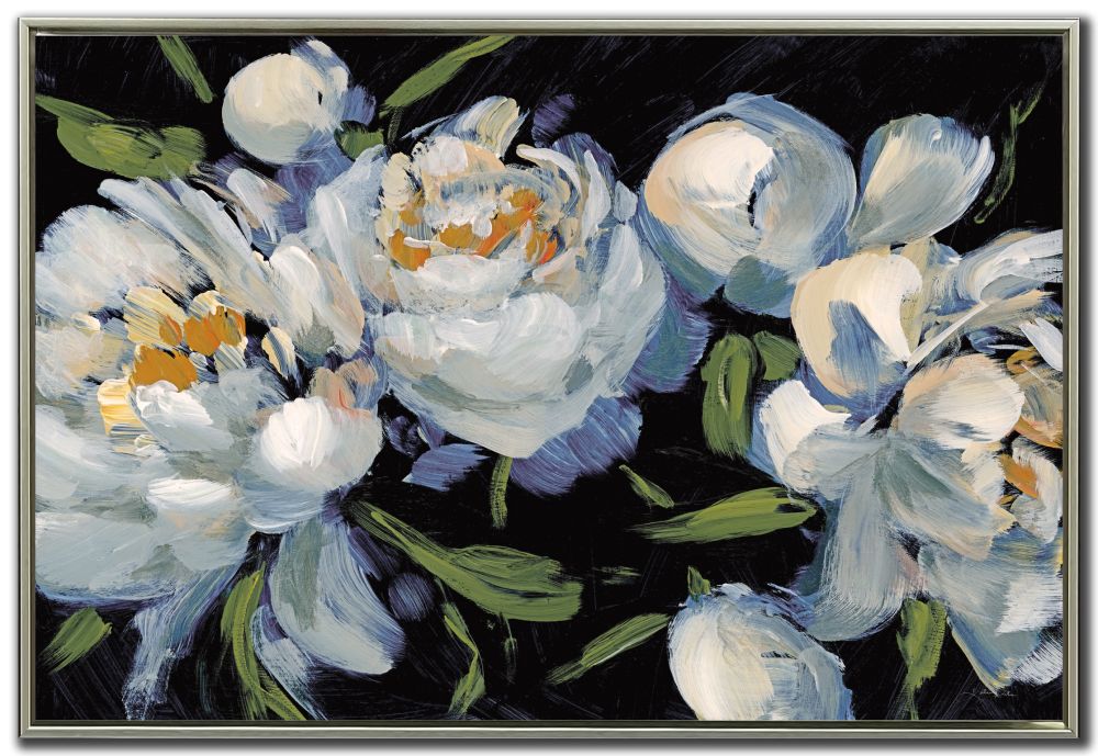 Peony Season Canvas Art 30" x 45"