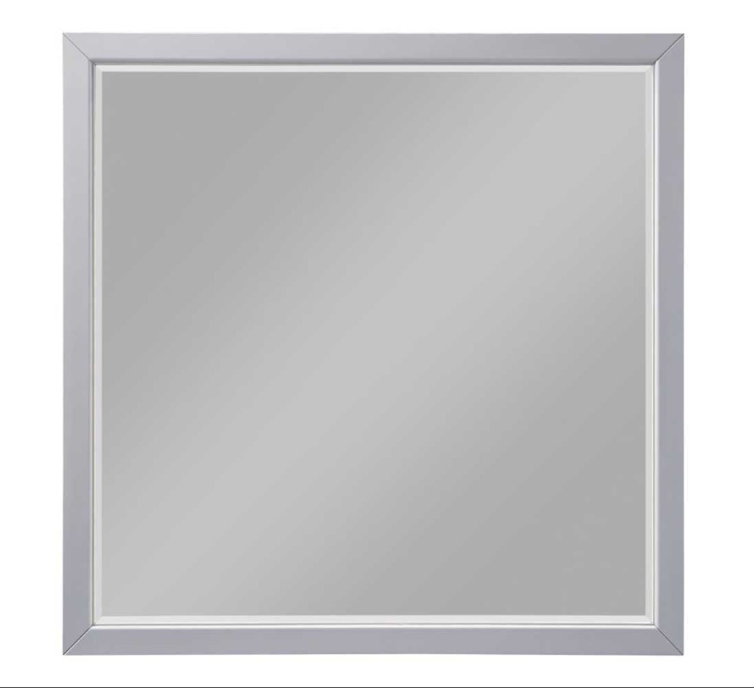 Wellsummer Grey Wooden 6 Drawers Dresser & Mirror 1803