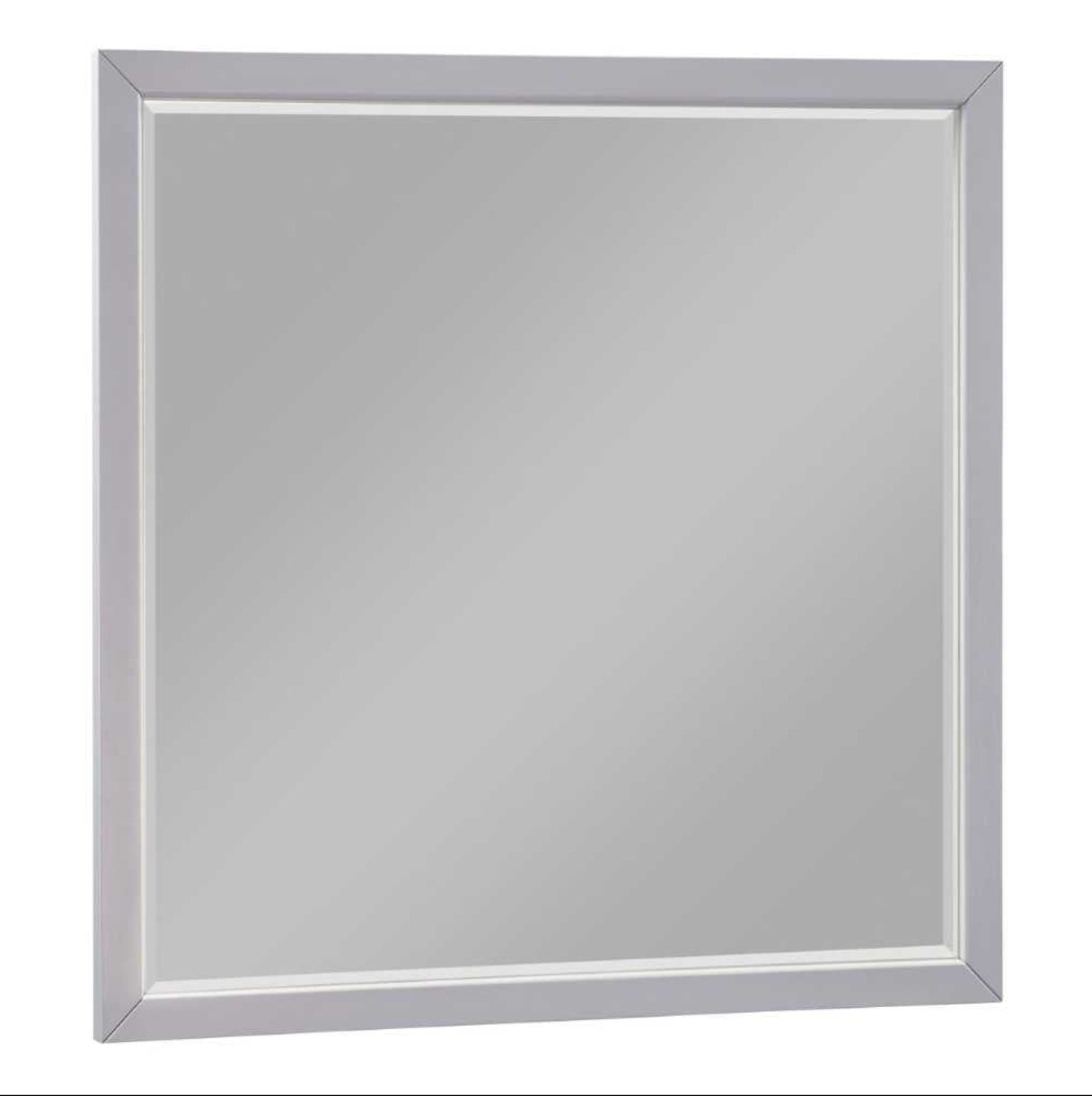 Wellsummer Grey Wooden 6 Drawers Dresser & Mirror 1803