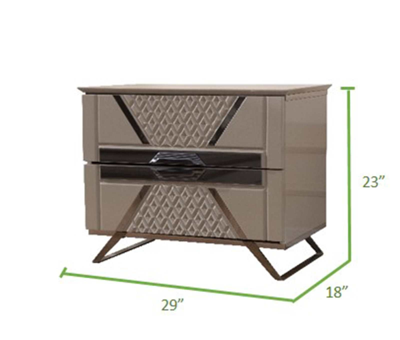 Wendy Lacquer Bedroom collection 1351