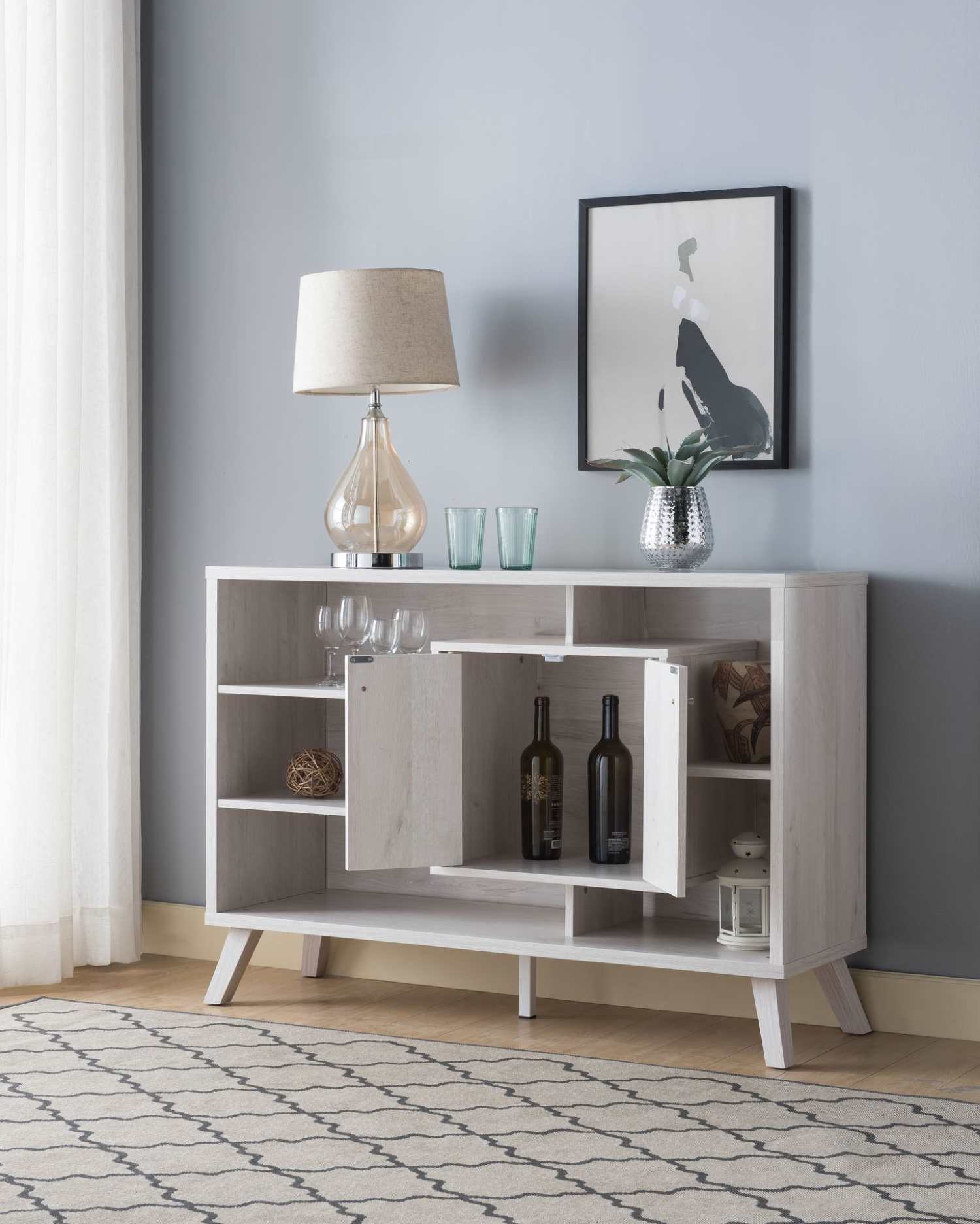 White Oak Buffet/Server 18023