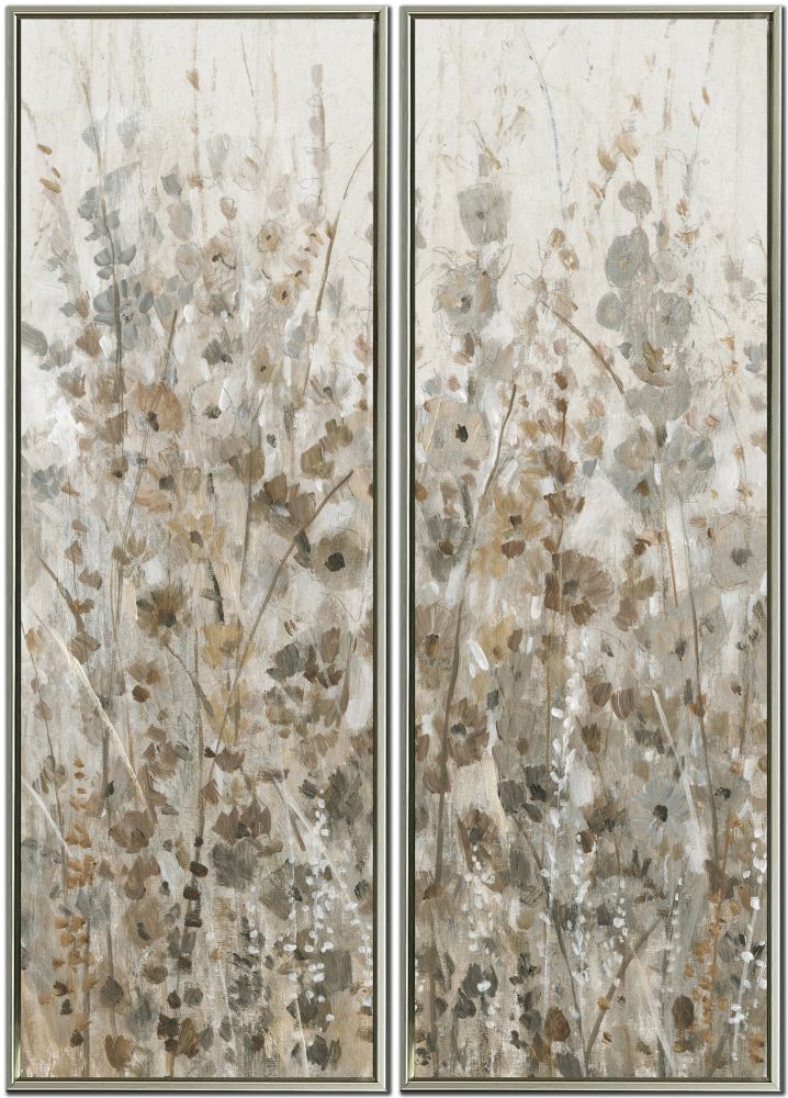 Early Fall Flowers 2PC Floating Frame