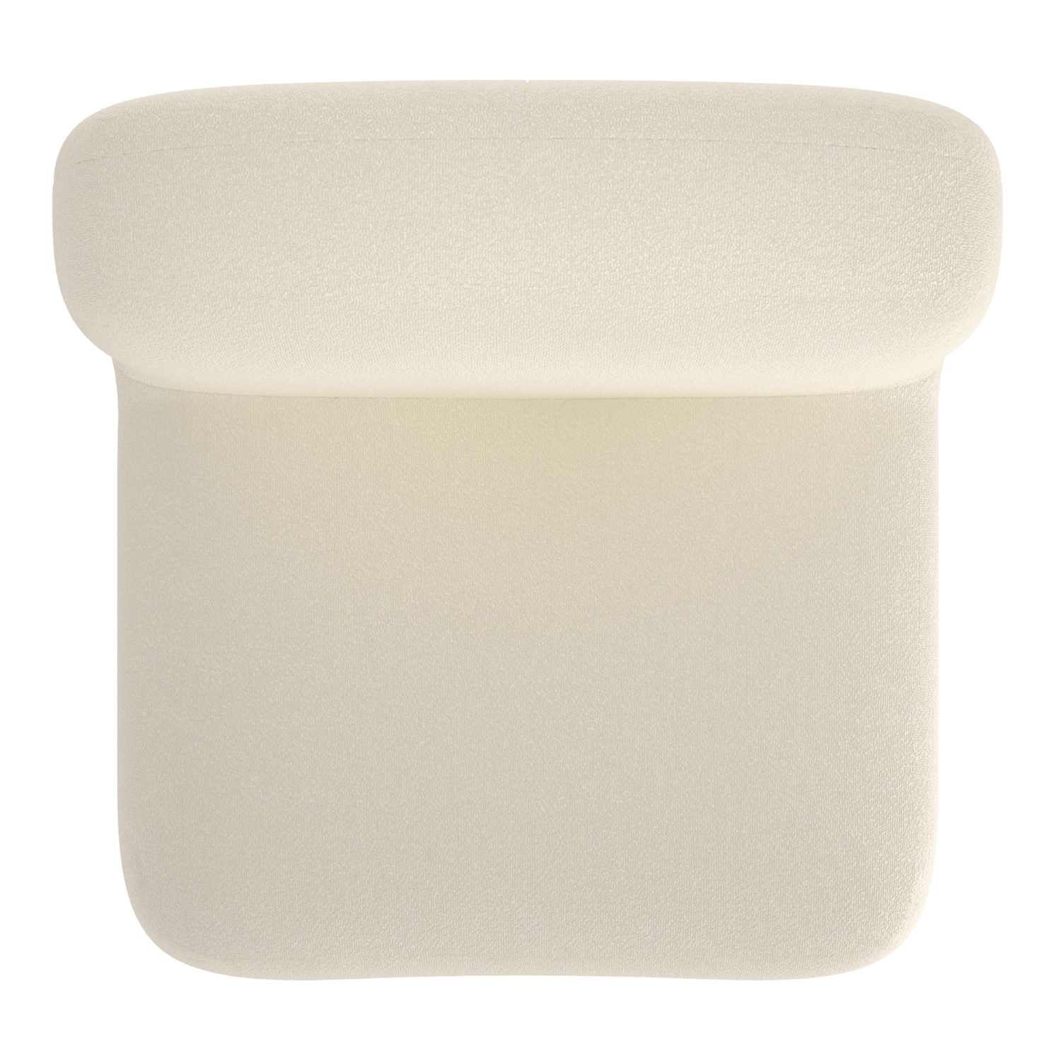 Zilano Accent Chair in Ivory Boucle 403-115IV