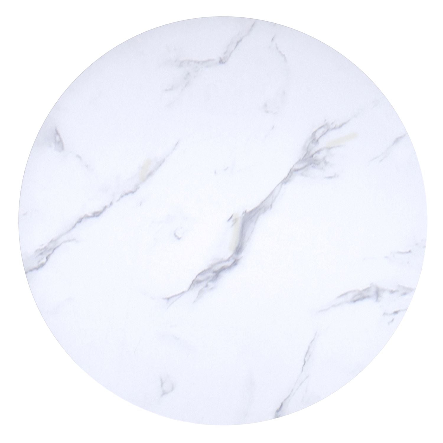 Zilo / Kash 5pc Dining Set in Faux Marble 207-671SBK_084BEG