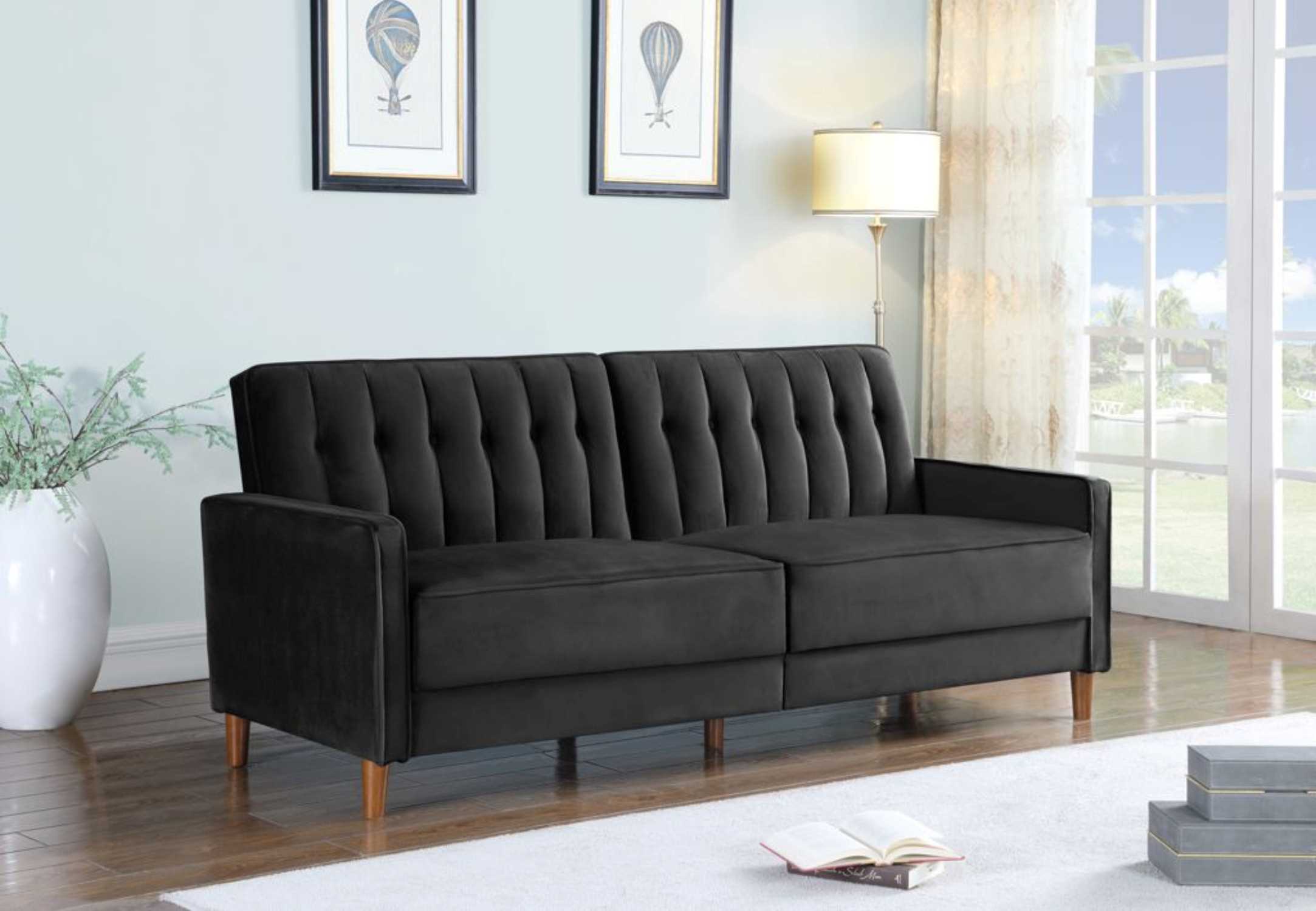 Angel Sofa Bed - Black