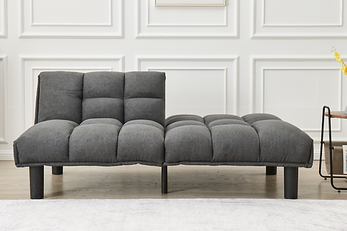 Grey Fabric Sofa Bed 8060