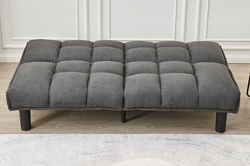 Grey Fabric Sofa Bed 8060