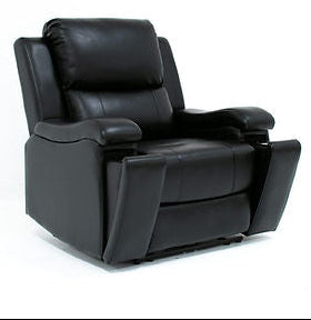 Black Power Recliner Chair with 2 cup holders and USB IF-8032