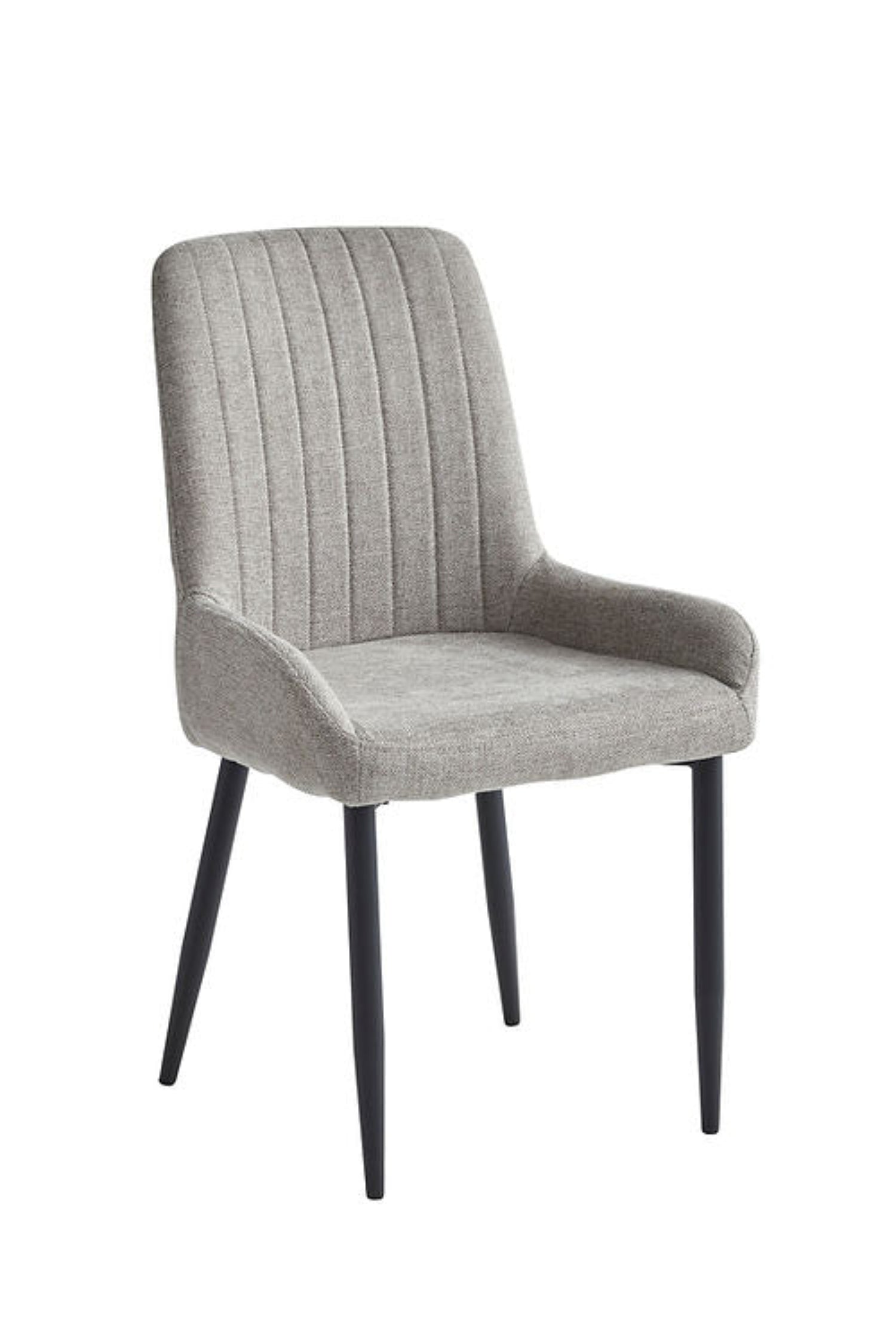 Grey Fabric Dining Chair