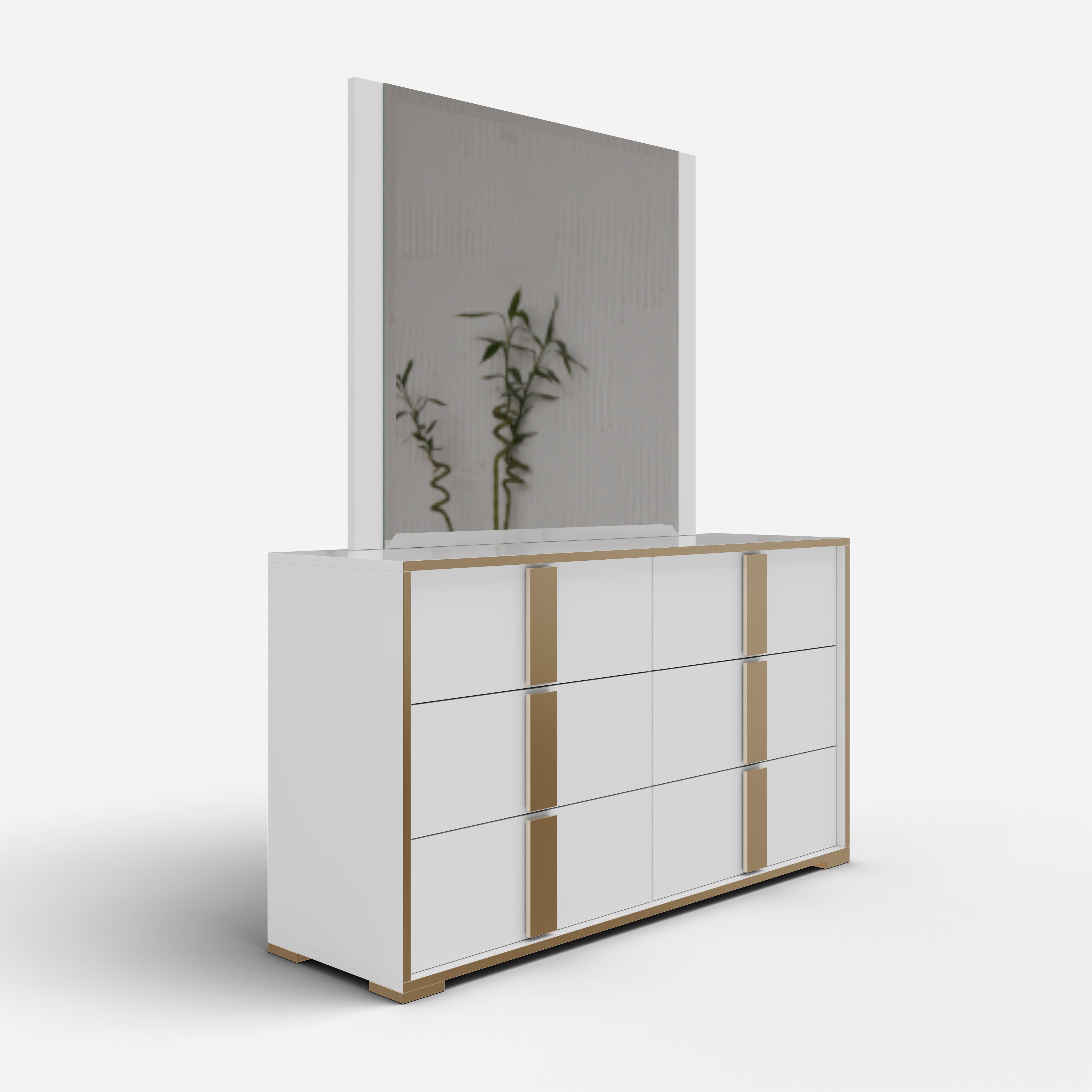 Ivory 6PC Bedroom Set