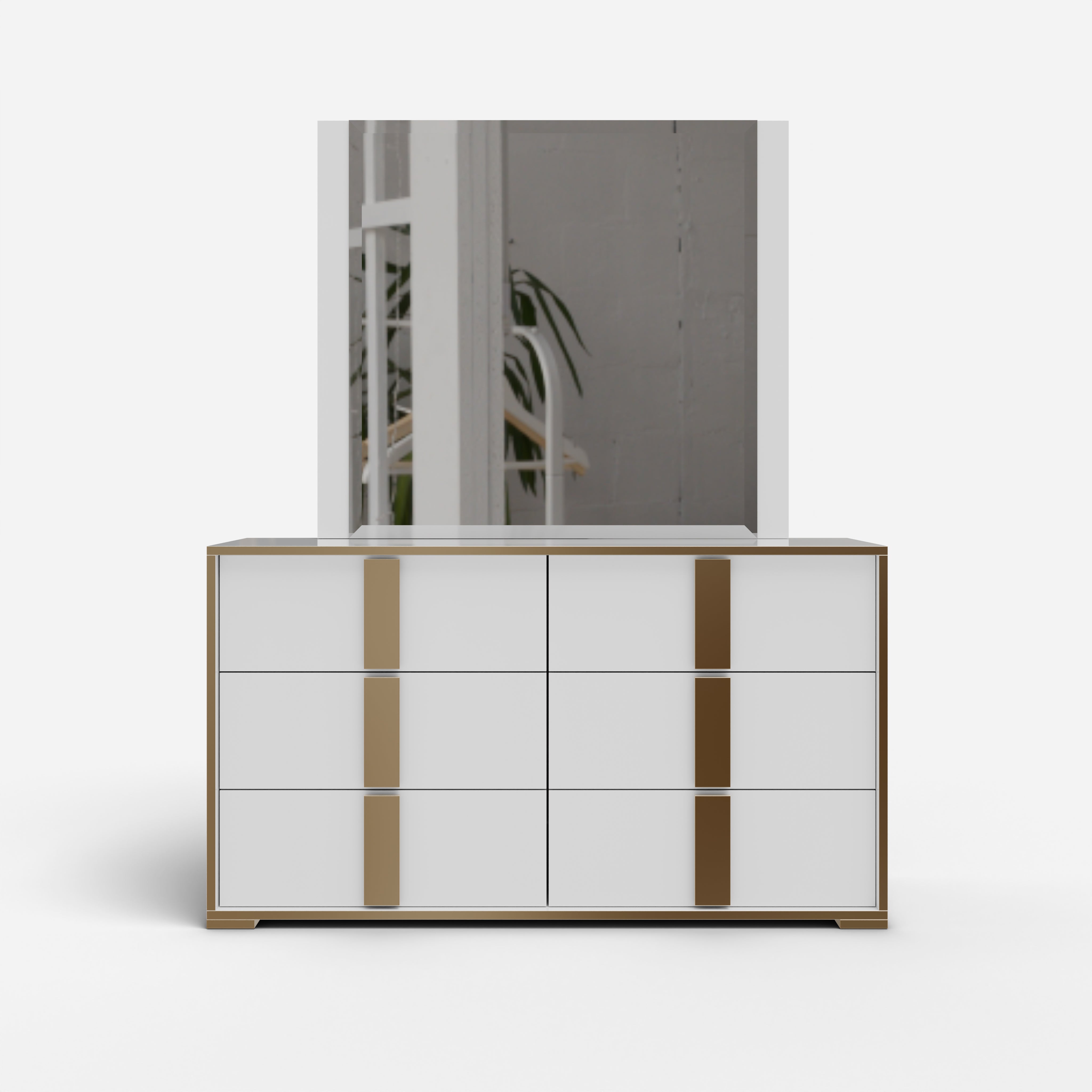 Ivory 6PC Bedroom Set