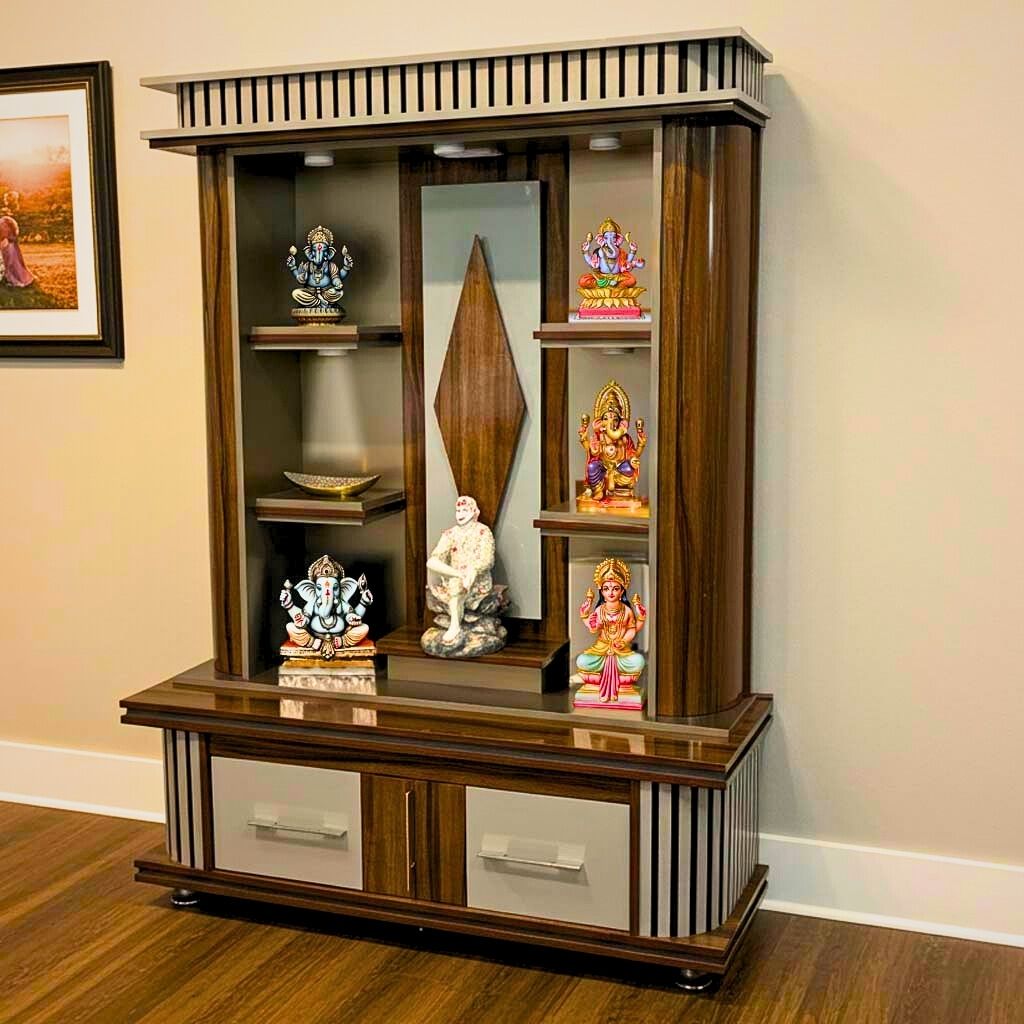 Durvasa Canadian Made High Gloss Pooja Mandir