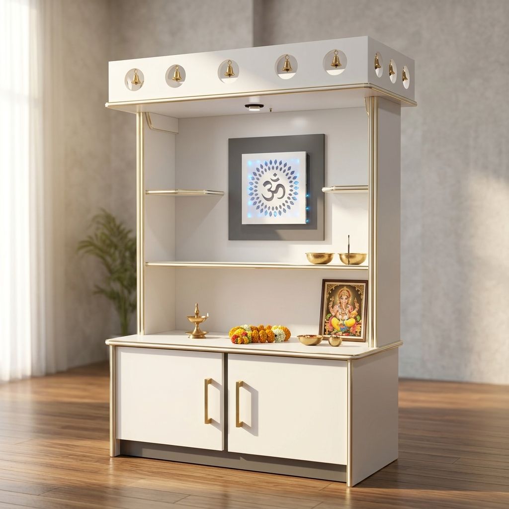 Ganapathy Pooja Cabinet