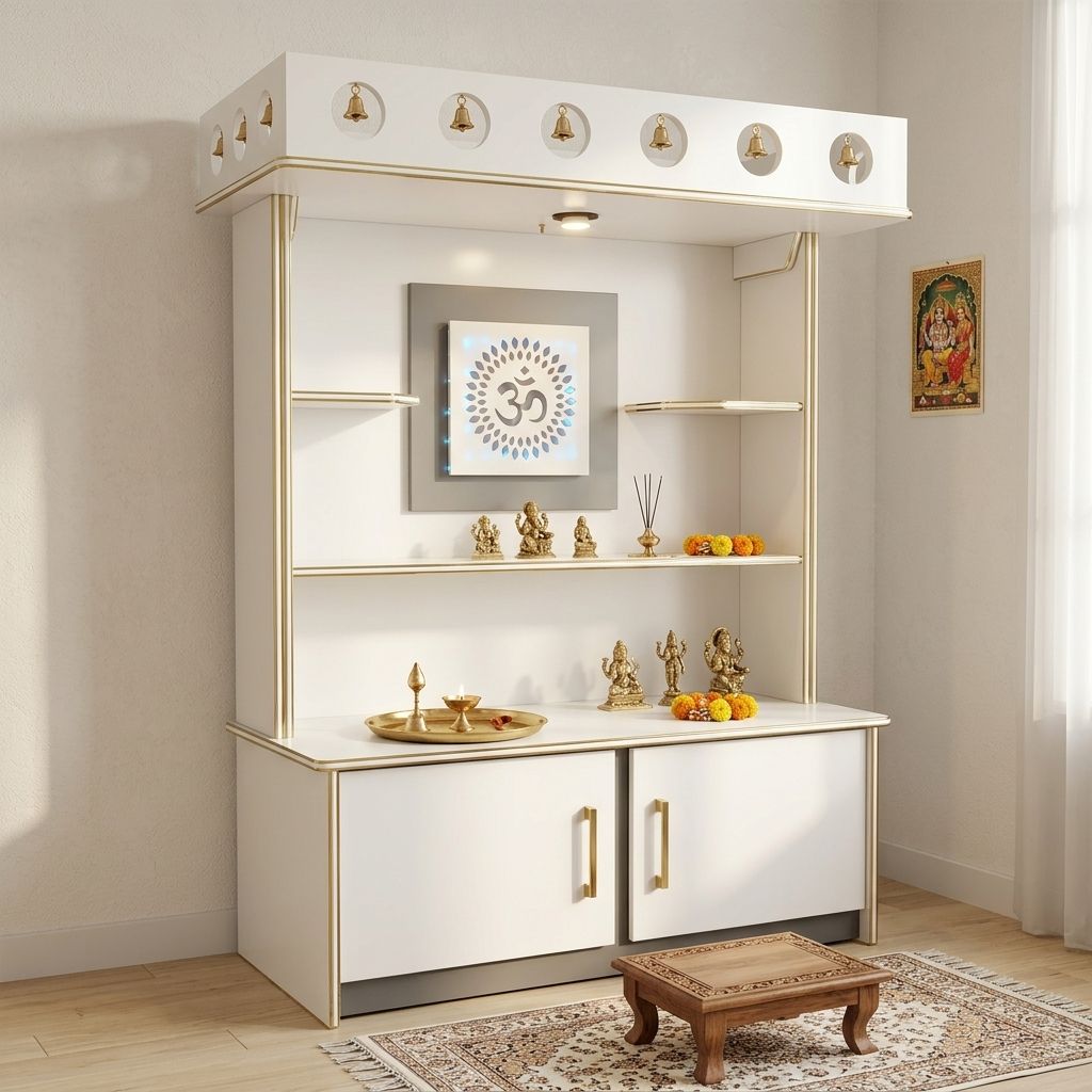 Ganapathy Pooja Cabinet