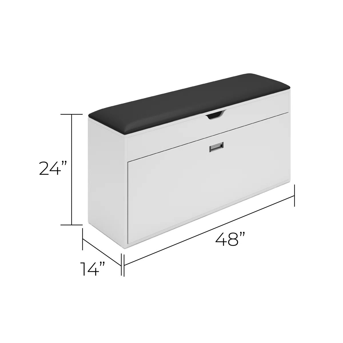 Entryway Door Bench and Shoe Rack
