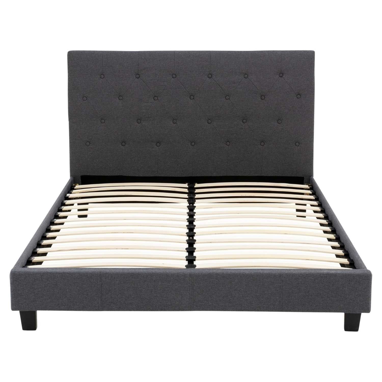Charcoal Platform Bed T2366C