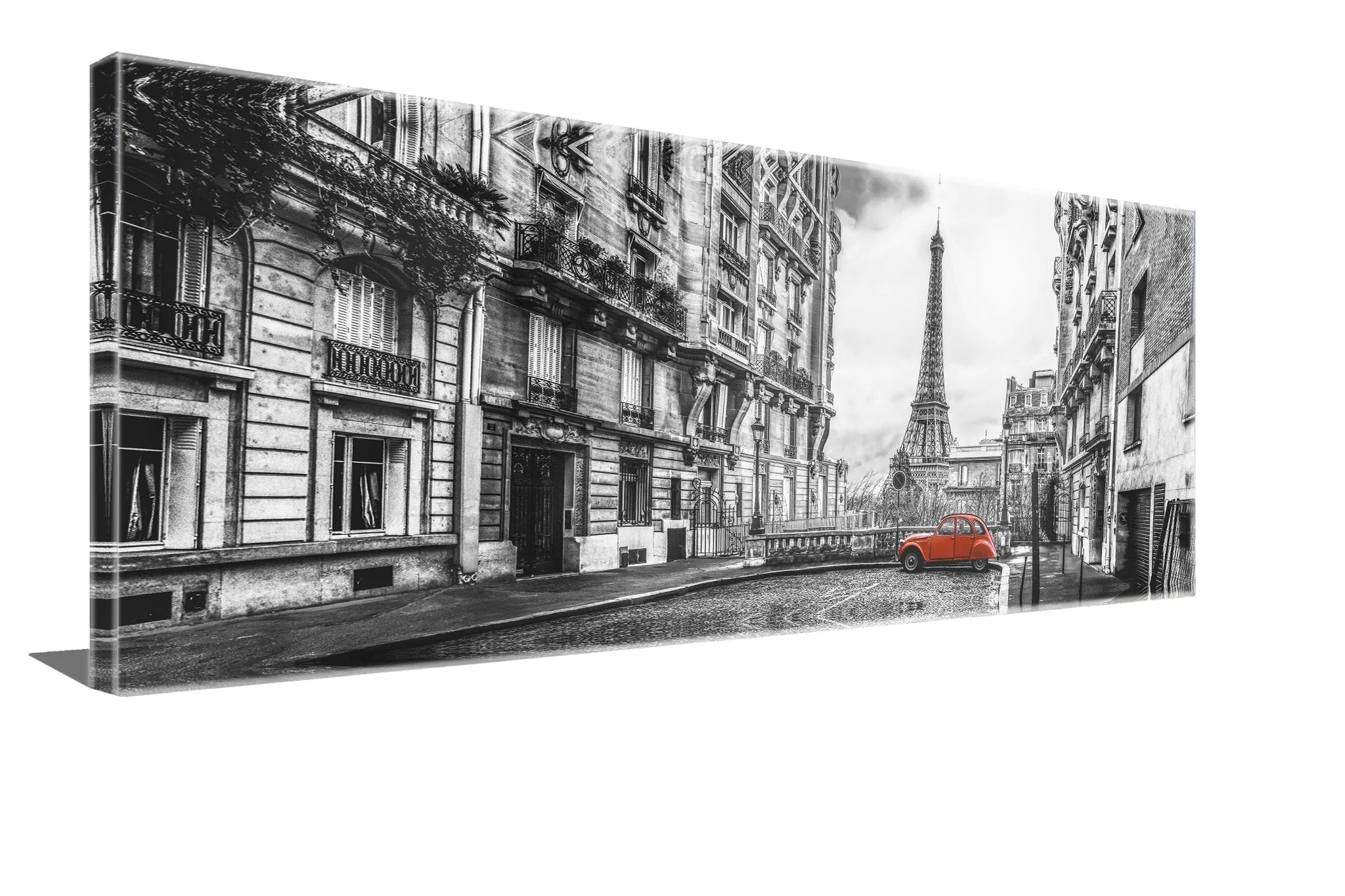 Paris Canvas Art 72" x 24"