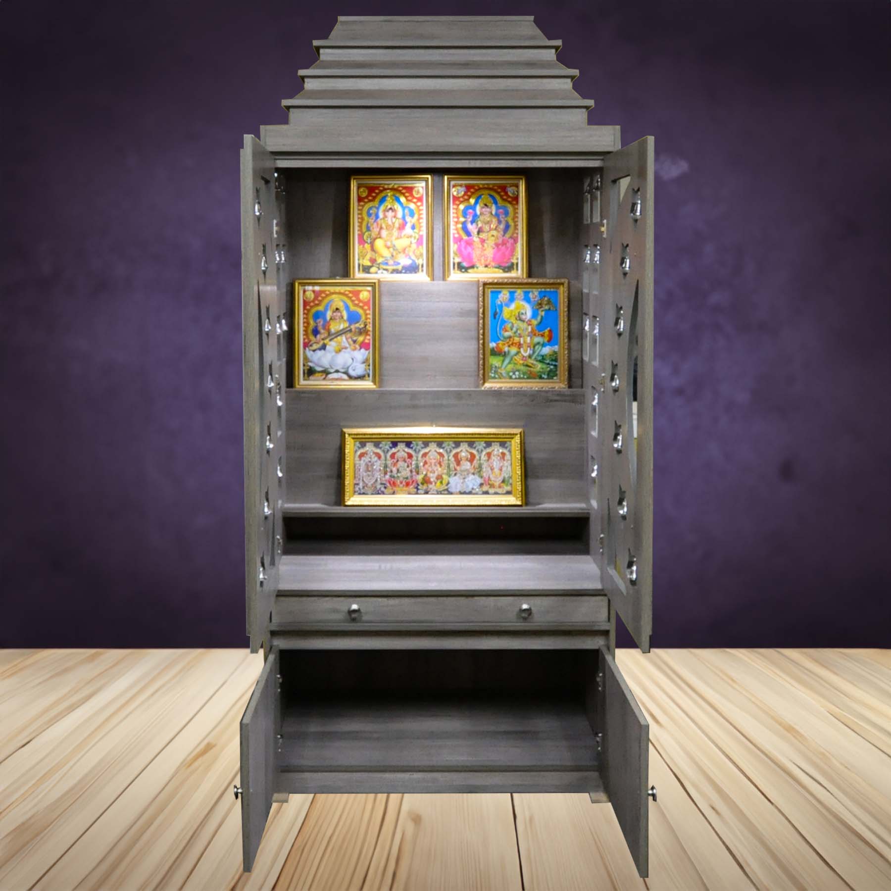 Pooja Mandir # 220 ( Open Box )