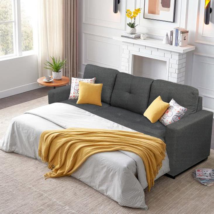 Rui Grey Reversible Sectional Sofa Bed 6038