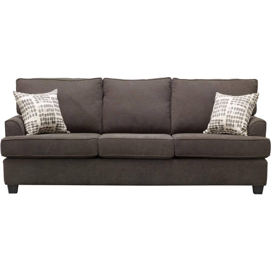 Canadian Made 3 PC Sofa Set Fragelistic Charcoal C392(Discontinued)