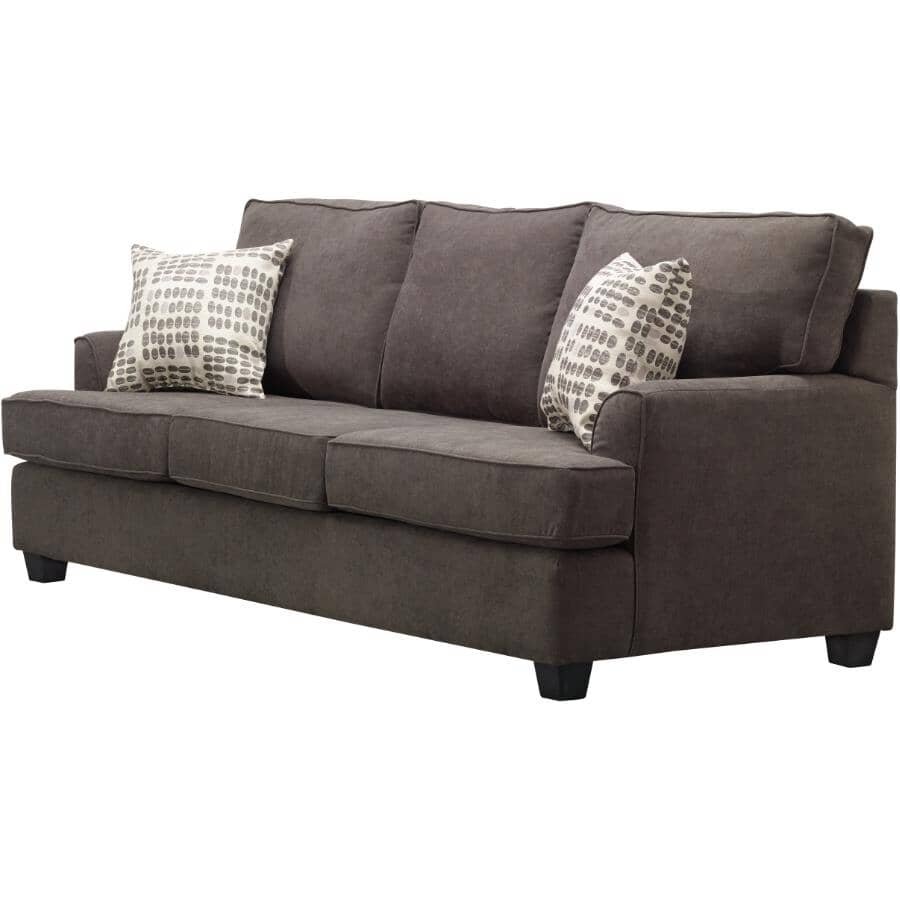 Canadian Made 3 PC Sofa Set Fragelistic Charcoal C392(Discontinued)
