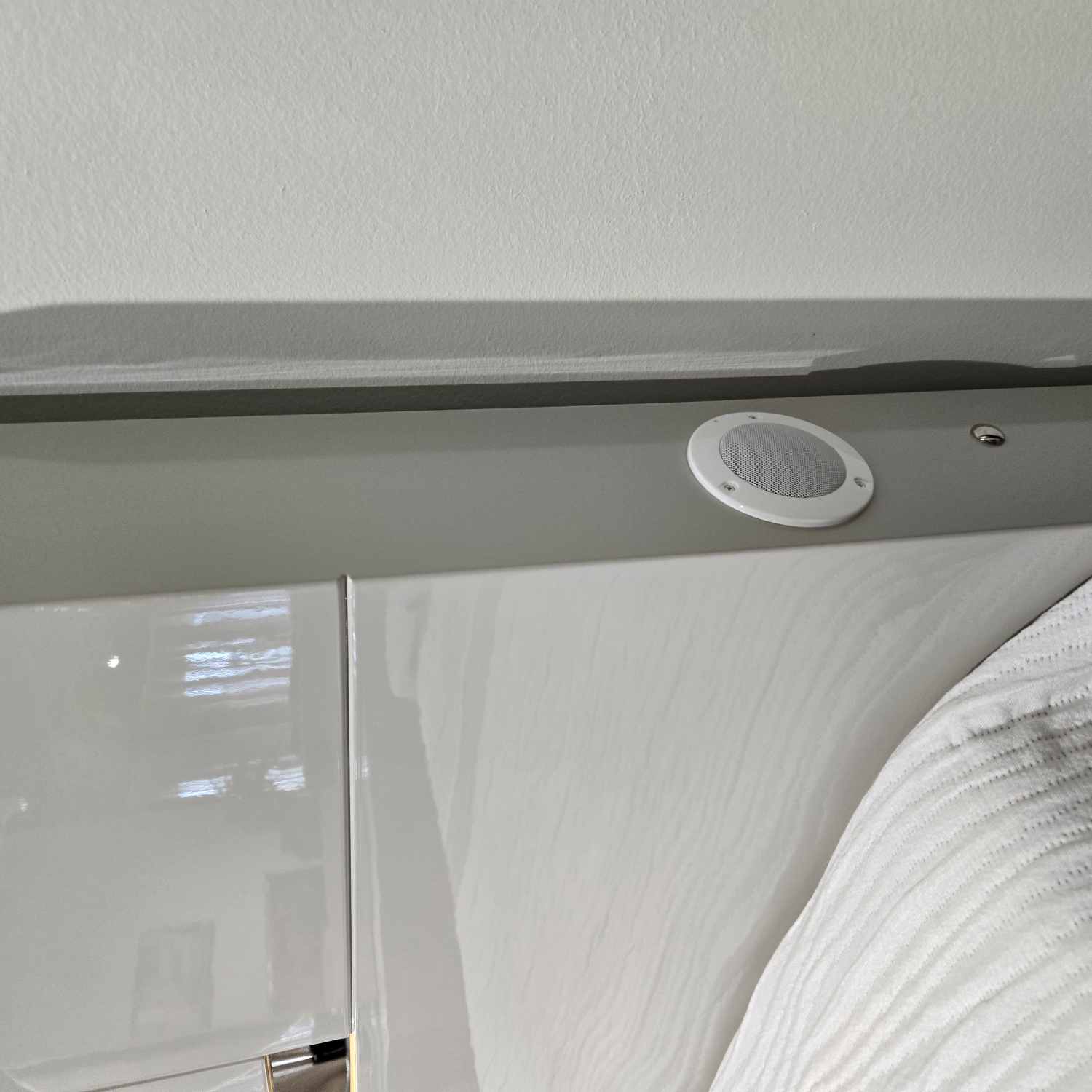 Triton Grey Bedroom Set with LED Light & Bluetooth Speaker SB172