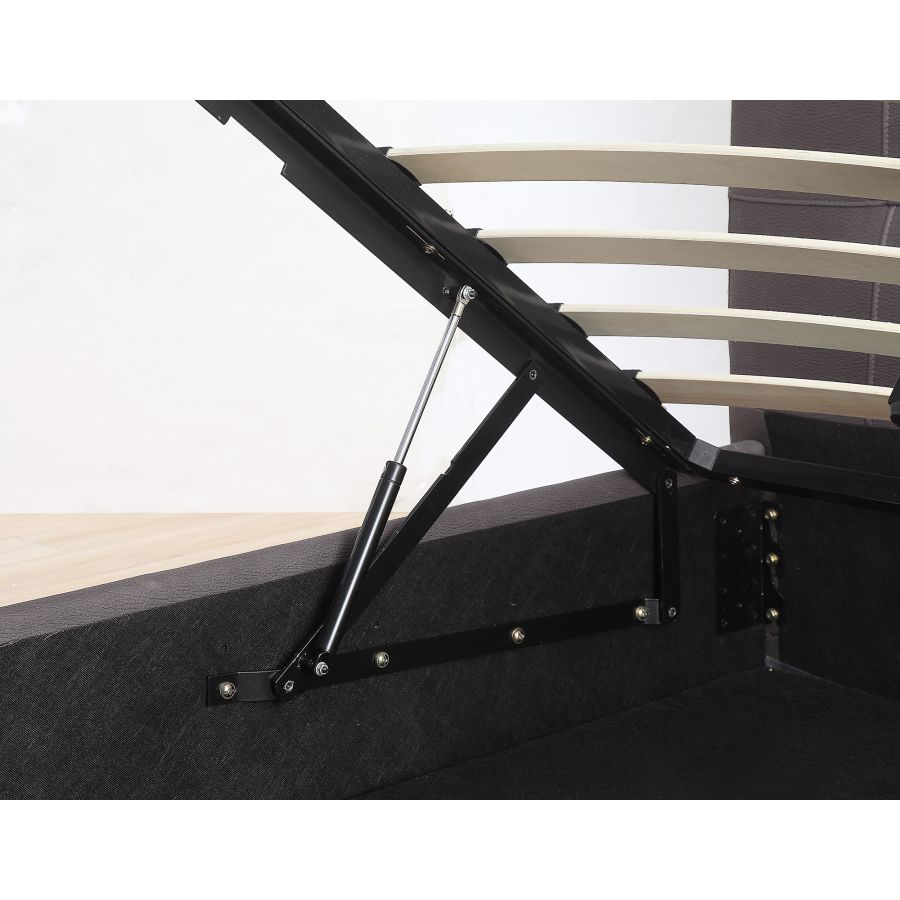 Extara 60" Queen Platform Storage Bed in Grey 101-277Q-GY