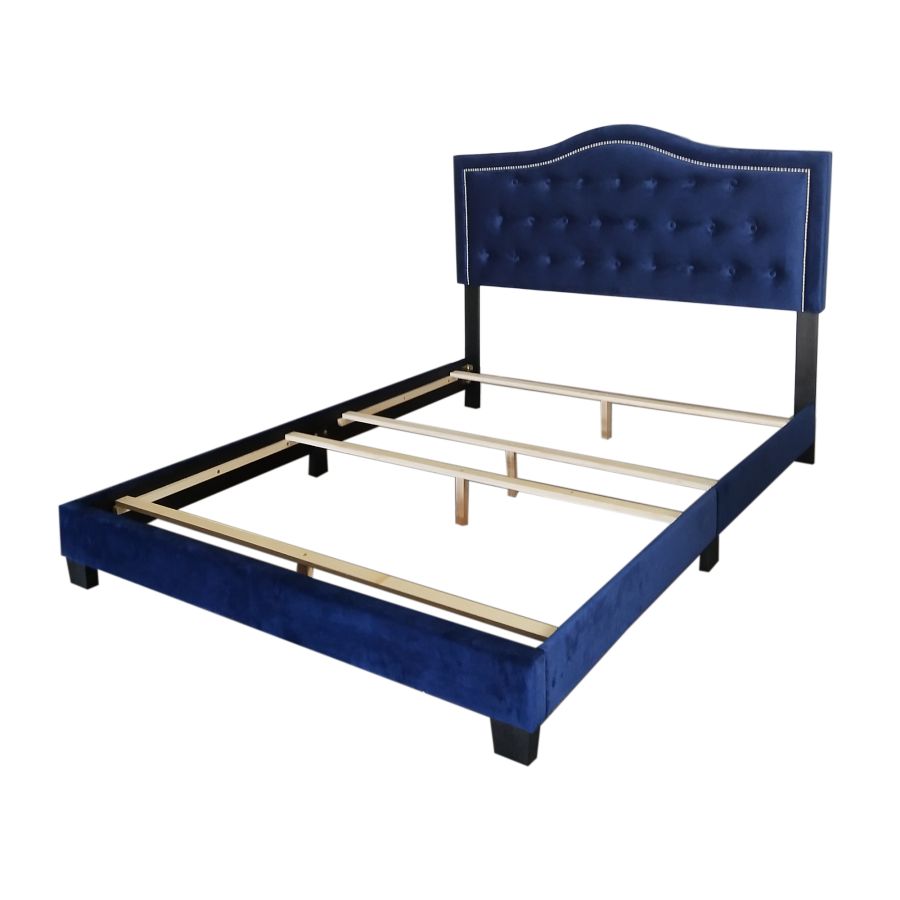 Pixie 60" Queen Bed in Blue 101-296Q-NAV