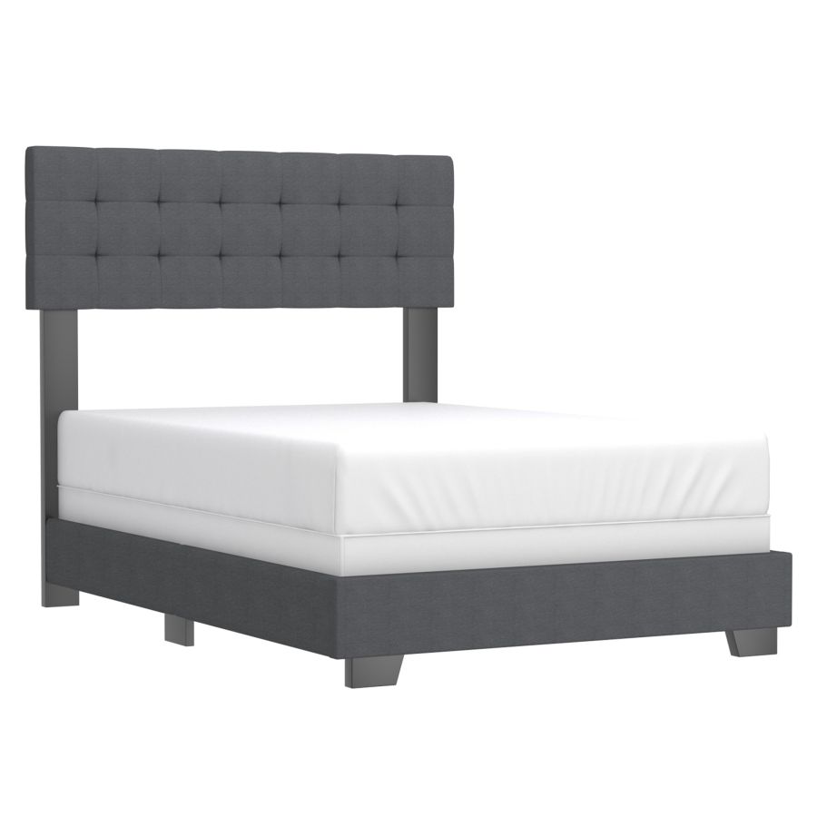 Exton 54" Double Bed in Charcoal 101-298D-CHL